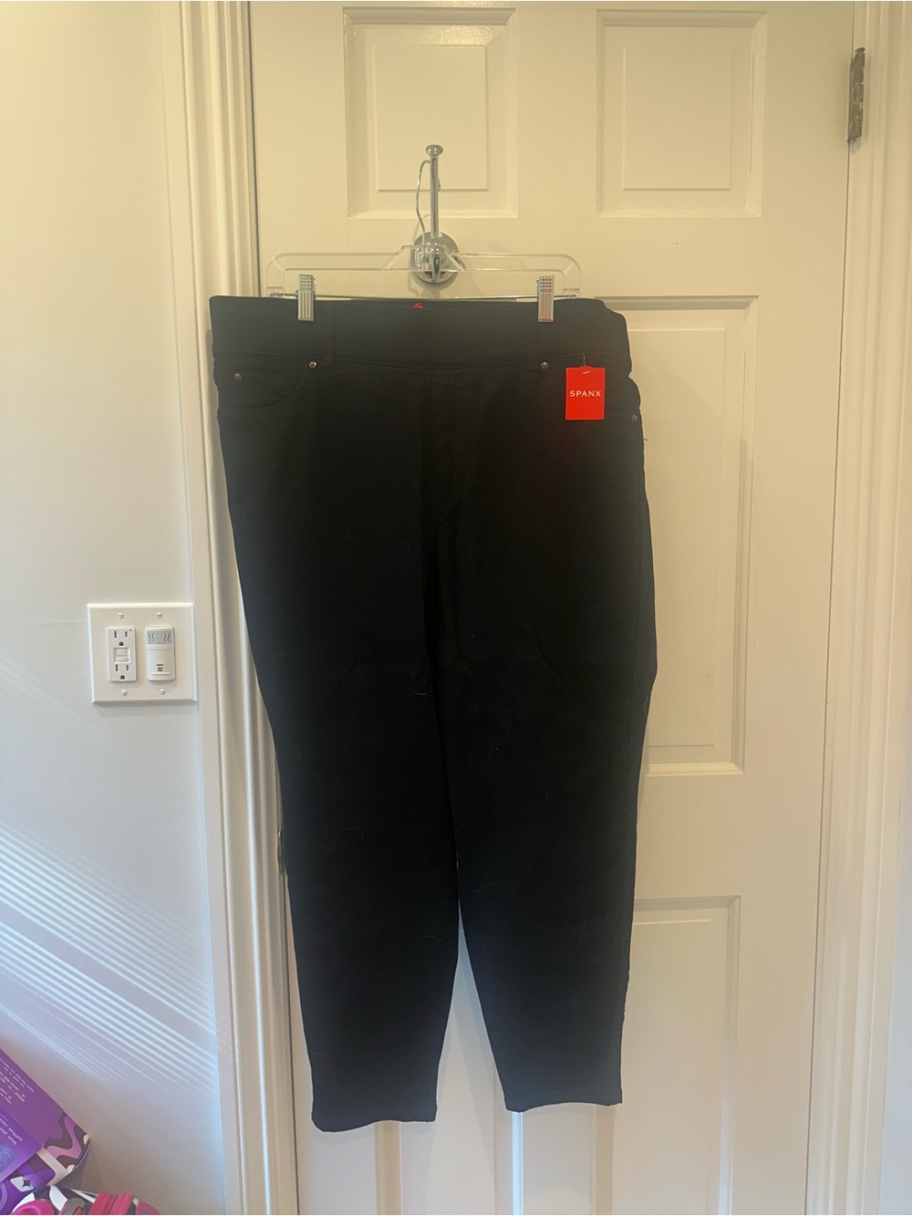 New SPANX Black High-Waist Skinny Pants